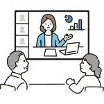 Video Conferencing SVG Icon